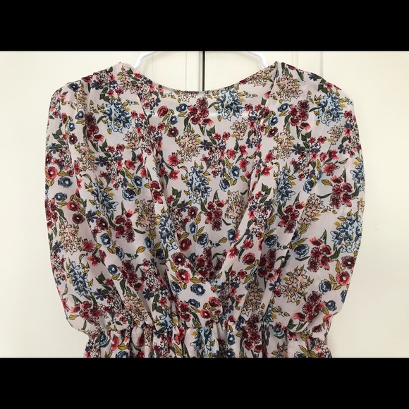 Floral Short Zara Dress - Picture 3 of 7